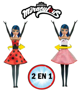 POUPÉE LADYBUG TRANSFORMATION - BANDAI