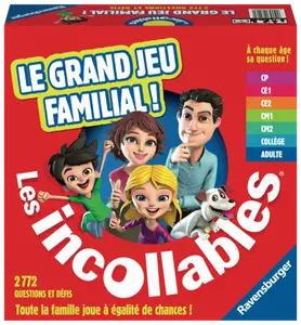 LE GRAND JEU FAMILIAL LES INCOLLABLES - RAVENSBURGER
