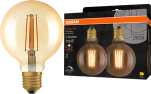 LOT DE 2 AMPOULES LED VINTAGE - OSRAM