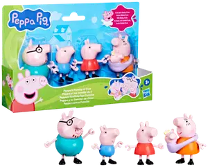 Coffret 5 figurines - PEPPA PIG