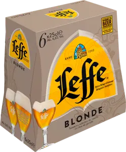 BIÈRE BELGE BLONDE D'ABBAYE - LEFFE