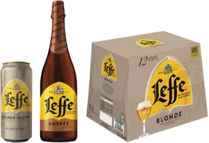 BIÈRE BLONDE BELGE D'ABBAYE - LEFFE