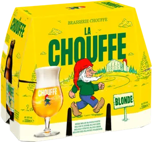 BIÈRE BELGE BLONDE - LA CHOUFFE