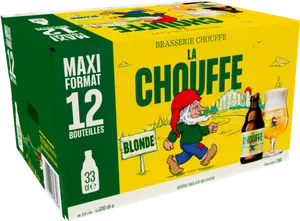 BIÈRE BLONDE BELGE - LA CHOUFFE