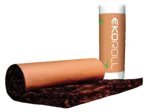 ROULEAU DE LAINE DE VERRE "EKOROLL 040 KRAFT" - KNAUF INSULATION