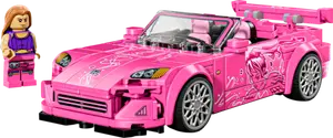 1. HONDA S2000 2 FAST 2 FURIOUS 2. FERRARI 499P - LEGO