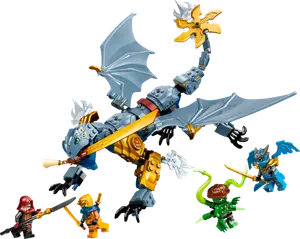 LE COMBAT DU DRAGON RIYU - LEGO