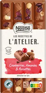 TABLETTE DE CHOCOLAT - LES RECETTES DE L'ATELIER