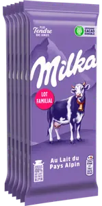 TABLETTES DE CHOCOLAT - MILKA