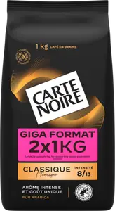 CAFÉ EN GRAINS CLASSIQUE L'ICONIQUE - CARTE NOIRE