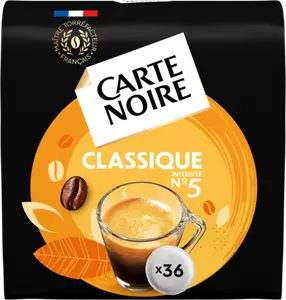 DOSETTES DE CAFÉ - CARTE NOIRE