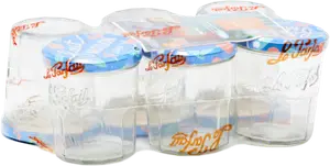 LOT DE 6 CONFITURIERS TRANSPARENTS 324ML + COUVERCLES - LE PARFAIT
