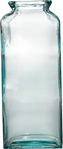 VASE "LISA" TRANSPARENT 35CM - VIDRIOS RECICLADOS SAN MIGUEL