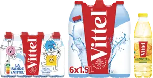 SUR LES PRODUITS PRÉSENTS EN MAGASIN DE LA GAMME “VITTEL”.