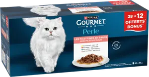 LES FILETTINES EN SAUCE GOURMET PERLE - PURINA