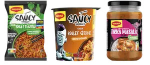 SUR LES PRODUITS PRÉSENTS EN MAGASIN DE LA GAMME ASIE "MAGGI"