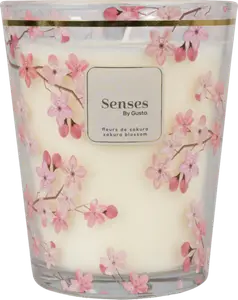 BOUGIE PARFUMÉE 1 MÈCHE "SAKURA"