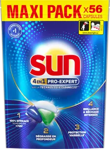 TABLETTES / CAPSULES LAVE-VAISSELLE - SUN