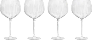 LOT DE 4 VERRE À PIED GIN & TONIC 65 CL "ROYAL" - ROYAL LEERDAM