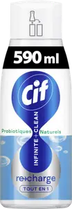 SUR LES PRODUITS PRÉSENTS EN MAGASIN DE LA GAMME “CIF INFINITE CLEAN”