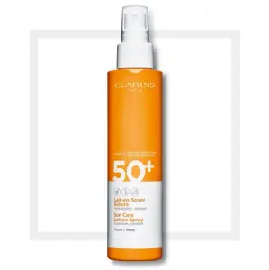 CLARINS SOLAIRES - Lait-en-Spray Solaire Corps UVA/UVB 50+ 150ml