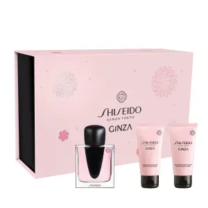COFFRET SHISEIDO XMAS - AW25 GINZA EDP 50ML + BODY LOTION 50 ML + HAND CREAM 50ML