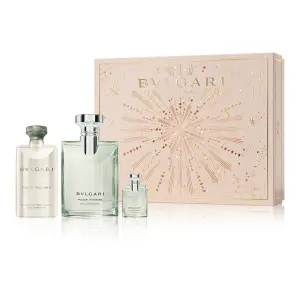 COFFRET - BVLGARI - Pour Homme EDP100ml + Pour Homme EDP 5ml + Shower Gel 75ml