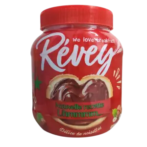 Pate a tartiner noisette 600g - REVEY