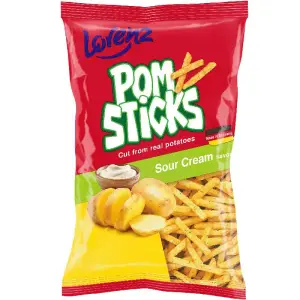 Pomsticks Sour Cream & Onion 85g - LORENZ