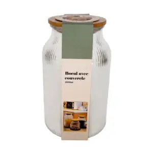 Bocal de conservation en verre 2000 ml
