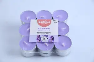 Pack de bougies parfumees bolsius senteur lavande