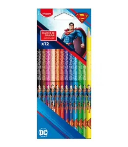 Crayons de Couleur Spiderman Maped – Pack de 12, Créativité et Qualité