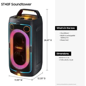 Enceinte Sound Tower MX-ST40F/MV - SAMSUNG