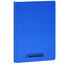Coverbook a5 96p 90g seyes bleu marine