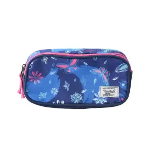 Trousse Junior fille bleu papillon