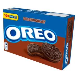 Biscuits fourrés crème chocolat 10 unités x55g - OREO