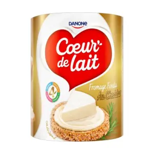 Fromage fondu au cheddar 64 portions - CŒUR DE LAIT