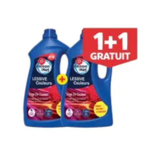 Lessive offre spéciale 1 acheté + 1 offert - MAISONET