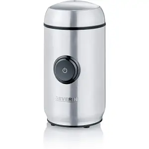 Moulin à café / Epices KM3868/79 140W inox brossé/noir - SEVERIN