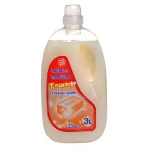 Lessive liquide machine savon de marseille 3L - ECONET