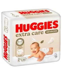 Couches bébé nouveau-né taille 2 x21 pièces - HUGGIES