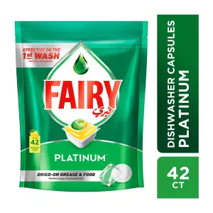 Capsules lave-vaisselle parfum citron All in One x42 - FAIRY