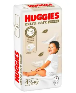 Couches bébé ultra comfort taille 4 x40 pièces - HUGGIES
