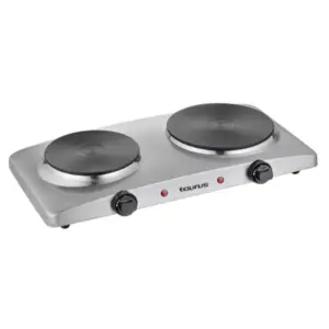 Réchaud PLAQUE ELECTRIQUE VOLCANO DUO INOX - TAURUS