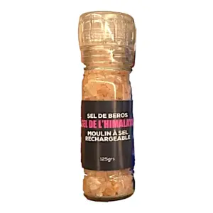 Moulin à sel de l'himalaya 125g - SEL DE BEROS