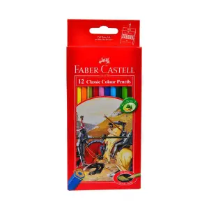 Etui de 12 crayons de couleurs Classic - FABER-CASTELL