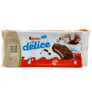 Génoises au chocolat Kinder Délice 10x39g - KINDER