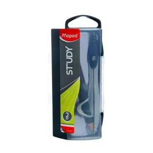 Compas Study avec porte crayon - MAPED