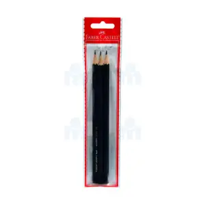 Crayons papier 1111 mine HB x3 - FABER-CASTELL
