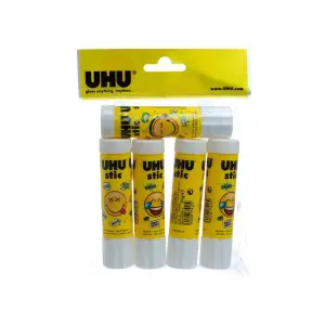 Bâton de colle stic n°42 4+1 gratuit x21g - UHU